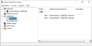 【Vector Virtual CAN BUS & Python-can】CAN通信のシミュレーション環境構築 | かきエレ
